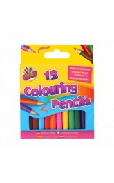 12 Half Colouring Pencils ,price for full box 12 